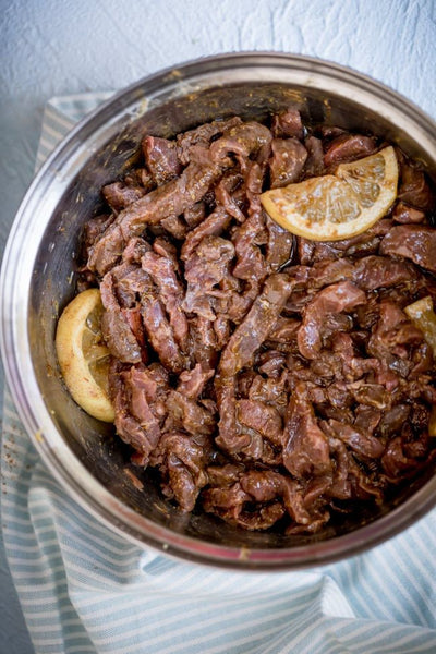 Marinated Beef Shawarma