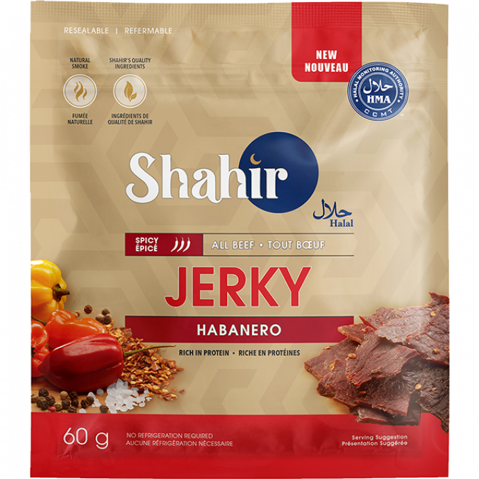 Shahir Spicy Jerky Habanero