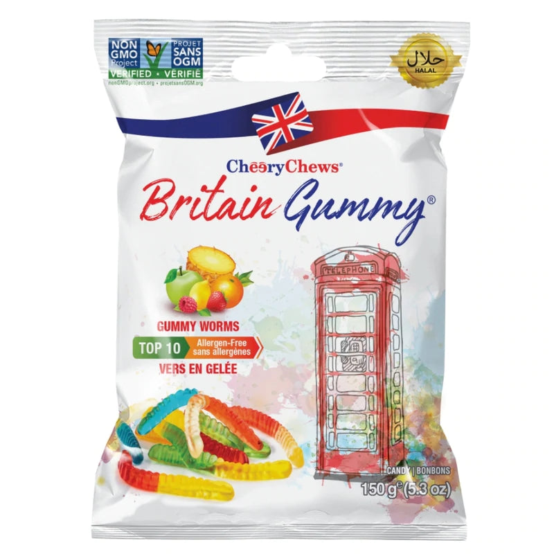 Britain Gummy - Worms