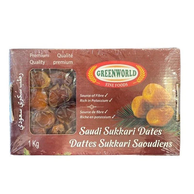 Saudi sukkari Dates Green World